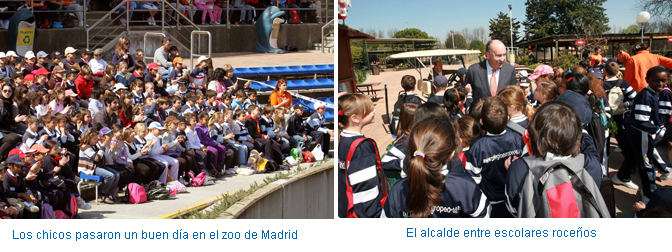 1.000 estudiantes de Las Rozas celebraron el Día del Árbol en el Zoo-Aquarium de Madrid