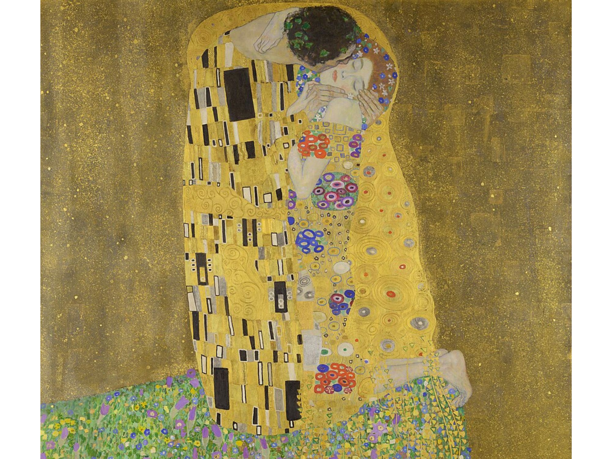 El beso de Klimt
