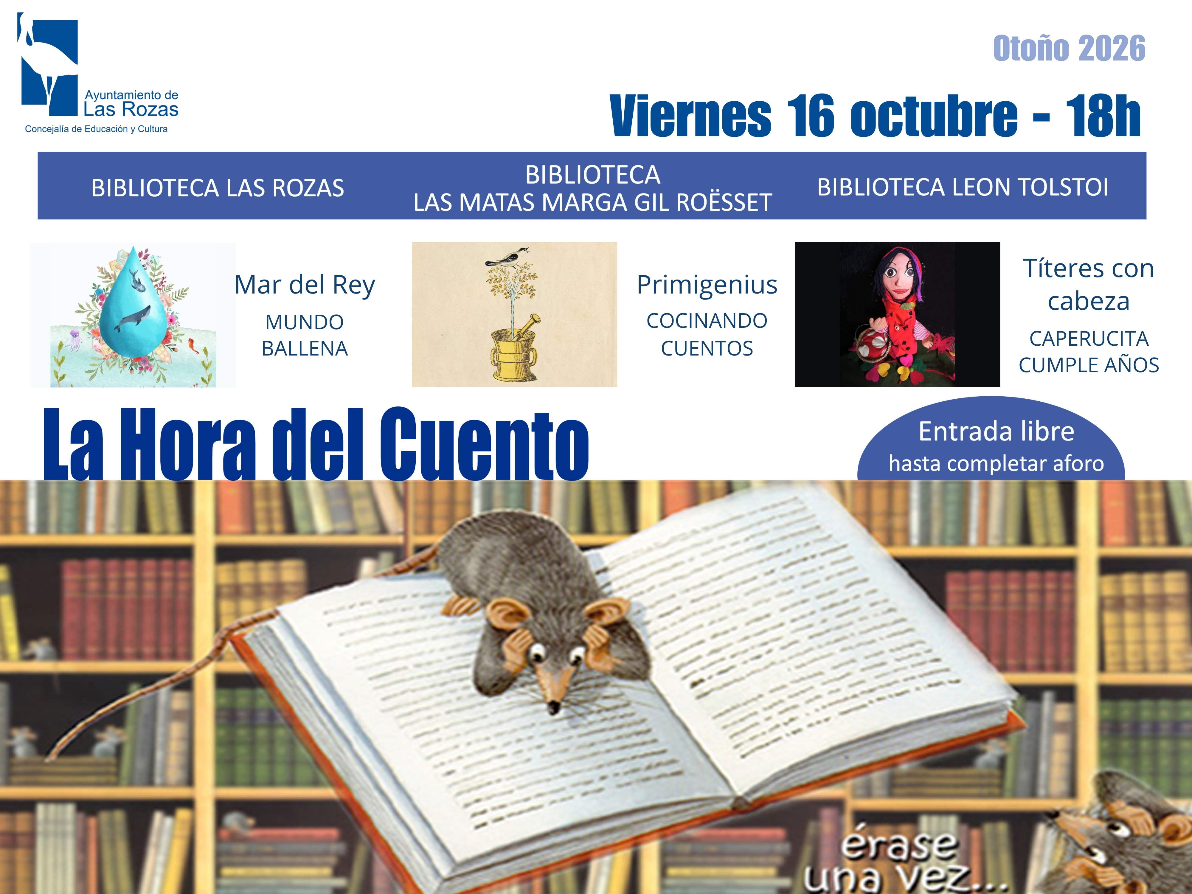 La Hora del Cuento - 16 de octubre