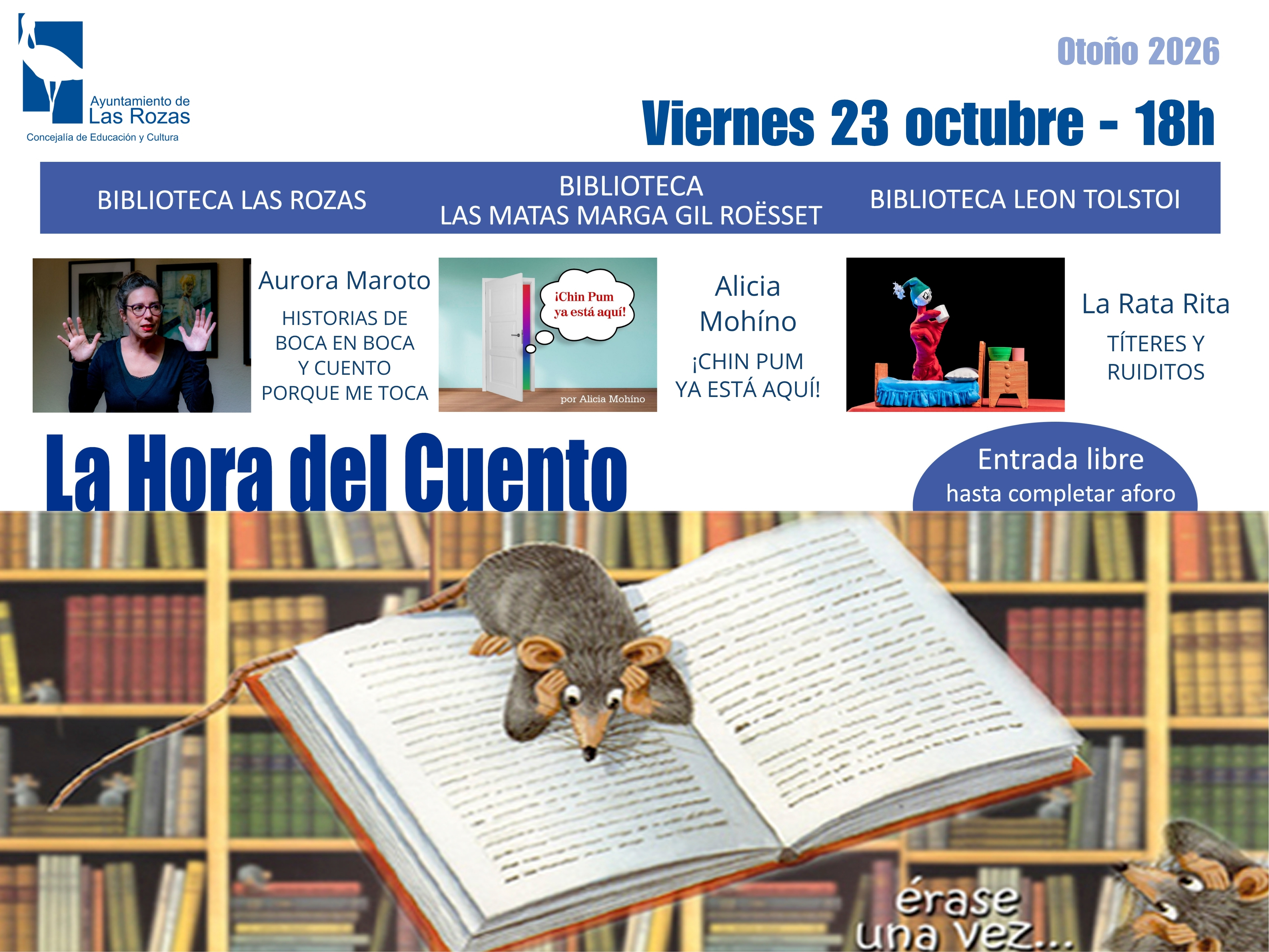 La Hora del Cuento - 23 de octubre