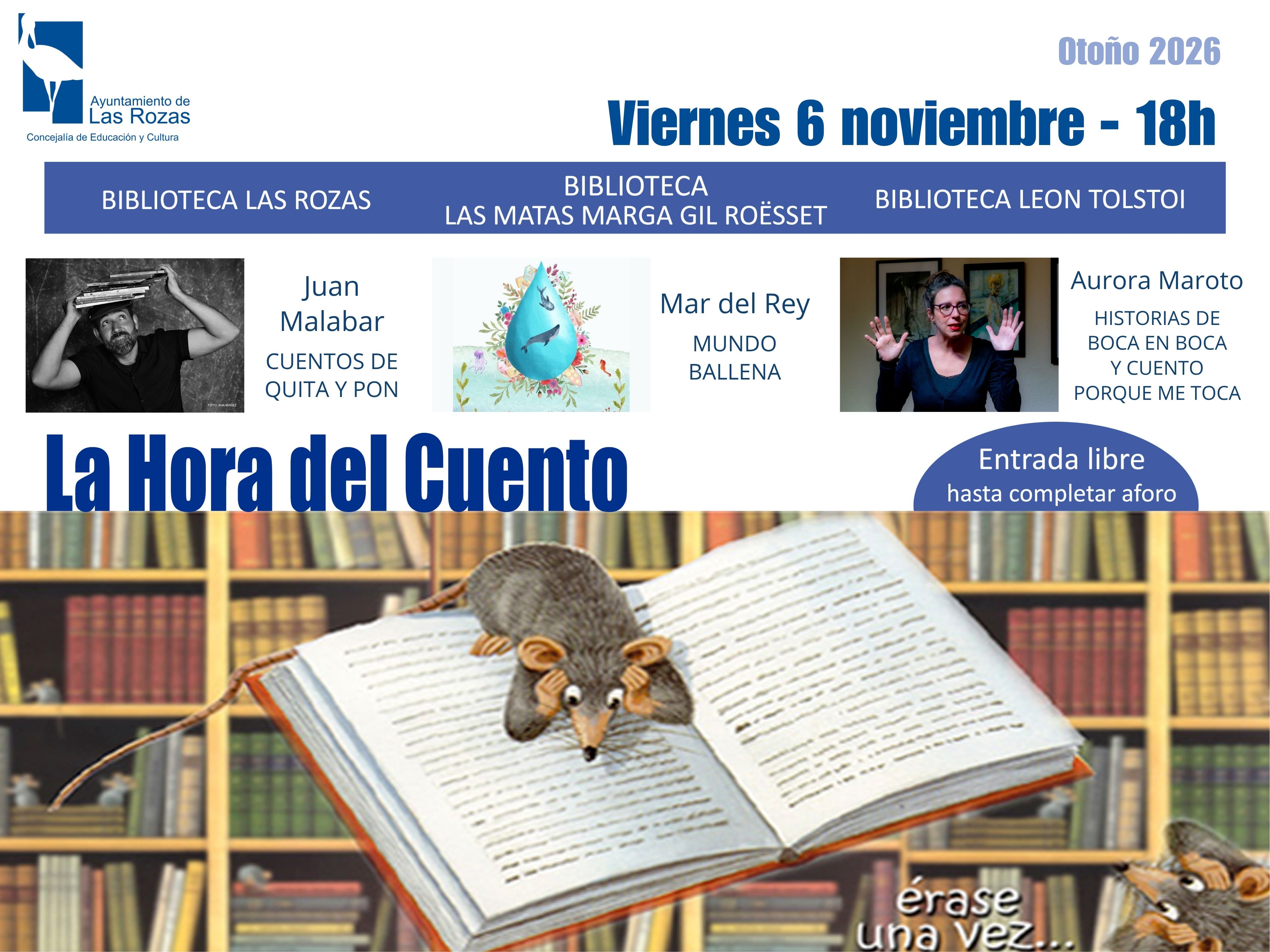 La Hora del Cuento - 6 de noviembre