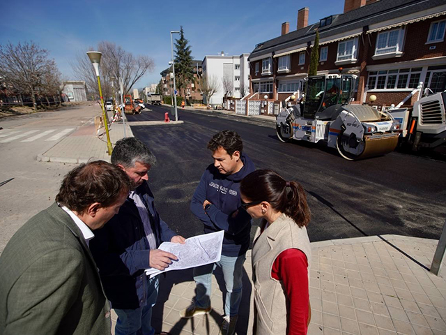 El Ayuntamiento destina más de 460.000 euros para mejorar el asfaltado en La Marazuela, zona Centro y Monte Rozas