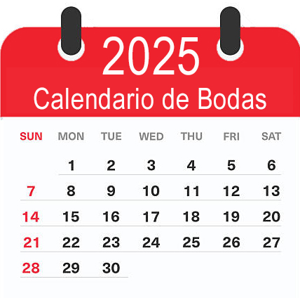 Calendario de bodas
