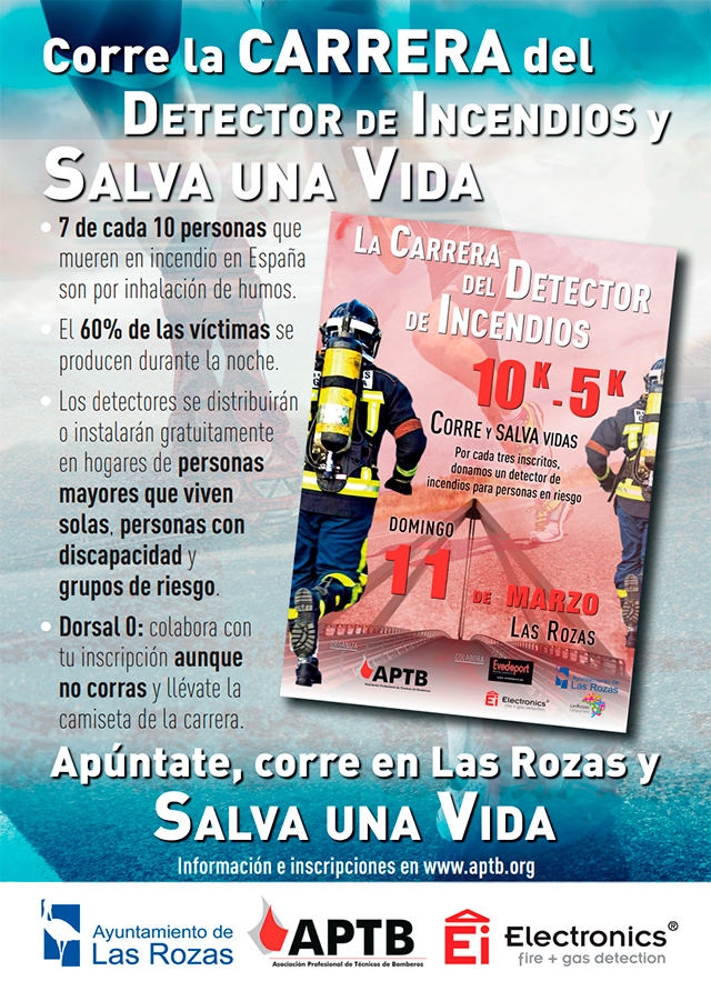 carrera detector incendios