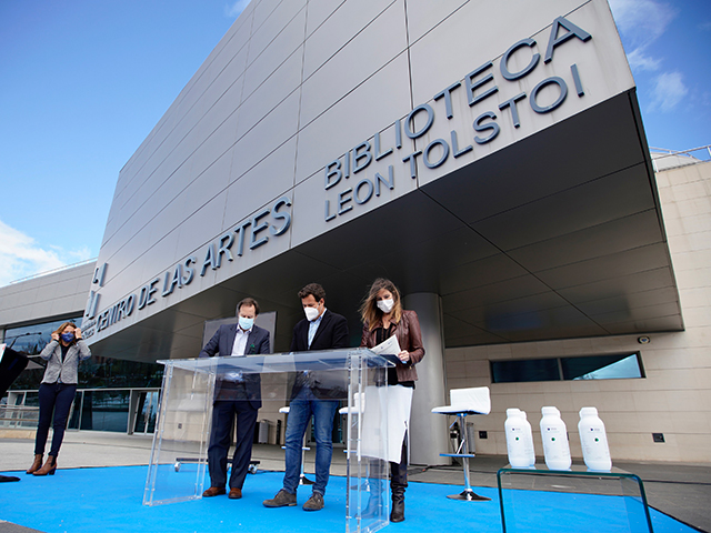 Experiencia piloto de un nuevo material nanotecnológico contra el COVID-19