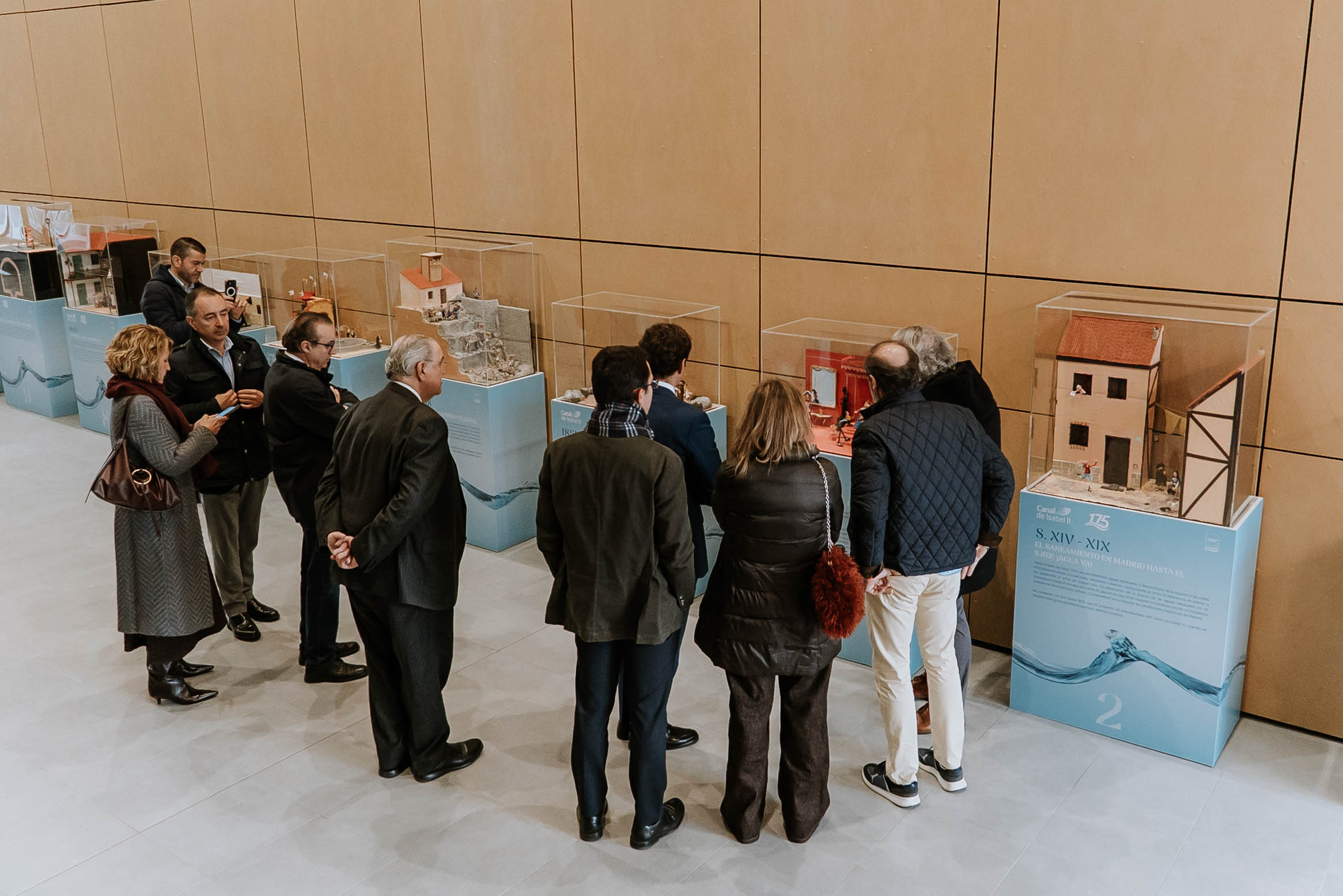 Exposición sobre los 175 años de Canal de Isabel II ‘Un río vertical’