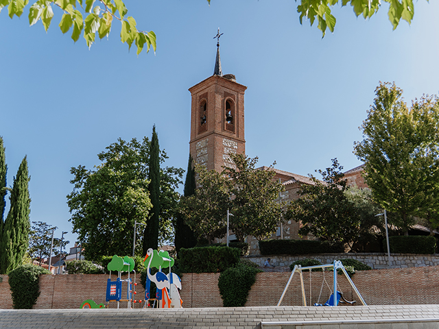 Remodelación del área infantil de los jardines de Don Abel Blanco