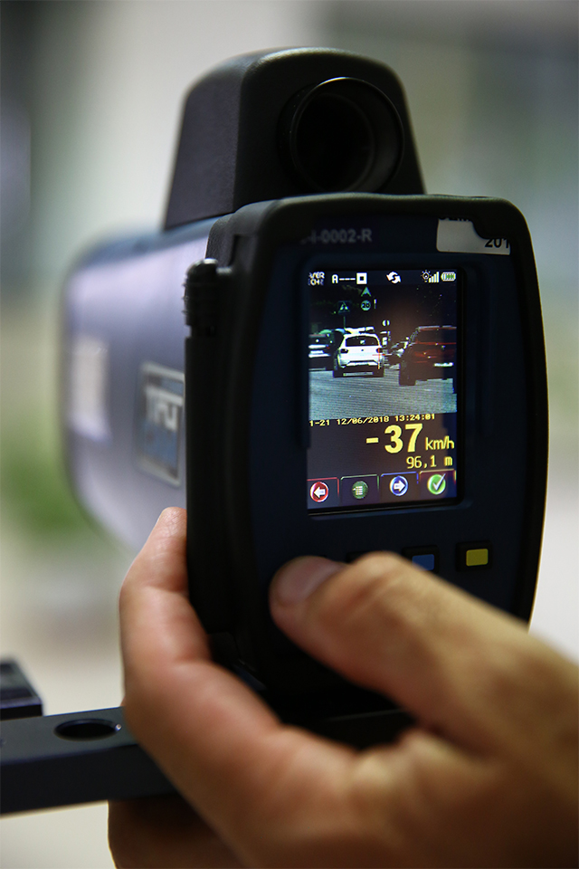 Nuevo radar móvil de la Policía Local para reducir la velocidad en el municipio