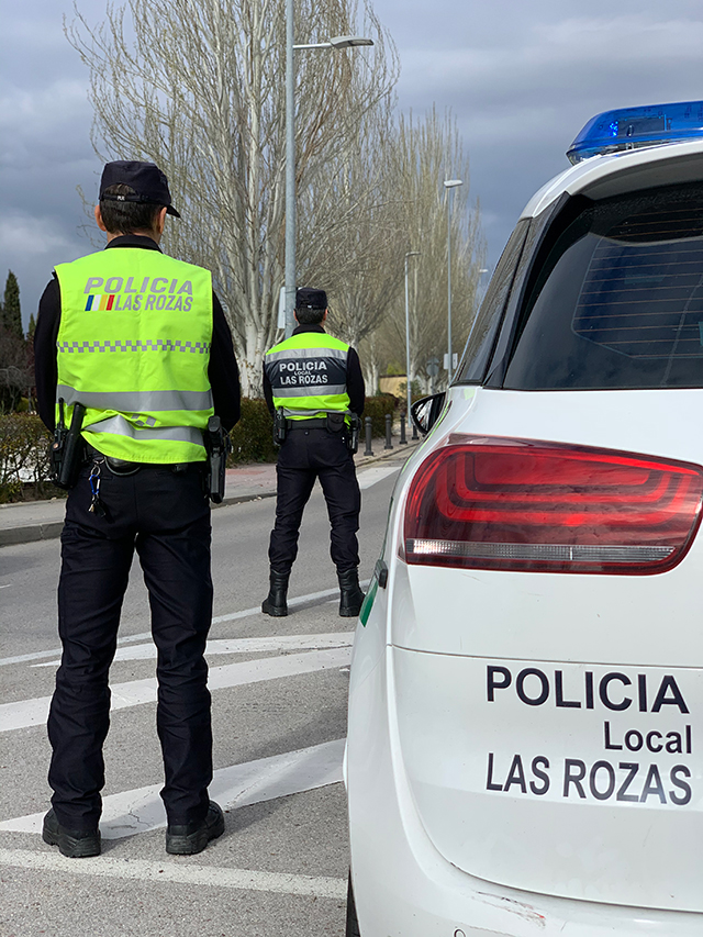 La Policía Local de Las Rozas pone en marcha un plan especial para garantizar la seguridad de la comunidad escolar