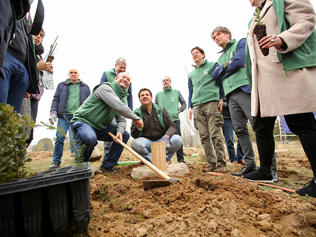 Las Rozas, sede de la COP25 con la plantación de 1.000 árboles para combatir la crisis climática