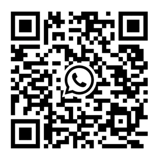 Código QR del canal de WhatsApp de Personas con Discapacidad