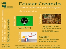 Comienzan las preinscripciones en los Talleres presenciales de junio. Educar Creando.