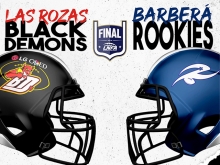 LA FINAL DE LA LIGA NACIONAL DE FOOTBALL AMERICANO FEMENINO   LG OLED LAS ROZAS BLACK DEMONS CONTRA BARBERÁ ROOKIES 