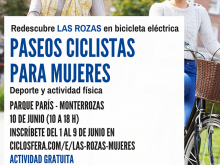 PASEOS CICLISTAS PARA MUJERES EN BICICLETA ELÉCTRICA