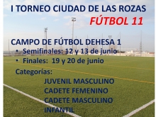 I TORNEO CIUDAD DE LAS ROZAS DE FÚTBOL 11 