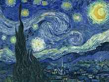 La Noche Estrellada de Van Gogh. Mirar a través. Un cuadro. Una historia. Taller Educar Creando