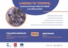 TALLER “LIDERA TU TIEMPO: AUMENTA LA PRODUCTIVIDAD Y TU BIENESTAR”. Online
