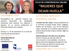 II CICLO DE CONFERENCIAS 2021: “MUJERES QUE DEJAN HUELLA”: URSULA VON DER LEYEN.