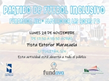 PARTIDO DE FUTBOL INCLUSIVO. DIA INTERNACIONAL DE LAS PERSONAS  CON DISCAPACIDAD