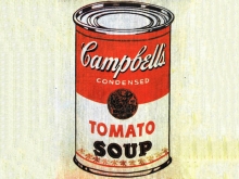 Latas de sopa Campbell de Andy Warhol