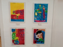 Exposición creatividad y pintura infantil