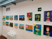 Exposición Creatividad infantil y pintura infantil