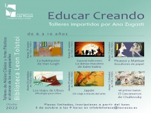 Comienzan las inscripciones en los Talleres de octubre a diciembre de Música Clásica y Artes Plásticas. Educar Creando (6-10 años)