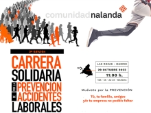 Carrera solidaria por la prevención de accidentes laborales. 