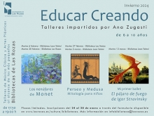 ​​​​​​​Comienzan las preinscripciones en los Talleres de febrero y marzo de Música Clásica y Artes Plásticas y Arte en Familia. Educar Creando