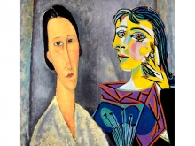 Modigliani y Picasso. Dos amigos en París. Mitología para niños. Taller Educar Creando