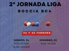 2ª Jornada de liga Boccia BC4 - jornada domingo
