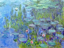 Los nenúfares de Monet. Taller Educar Creando