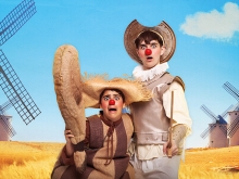 Clown Quijote de la Mancha. El musical. Crescendo Teatro. 