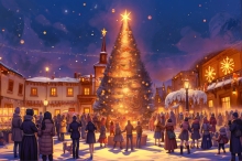 El encendido de la Navidad