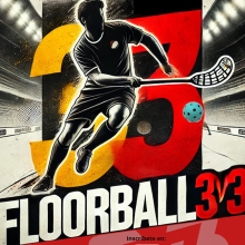 Torneo de Floorball por equipos (categoría senior) en formato 3v3 tanto masculino como femenino. 