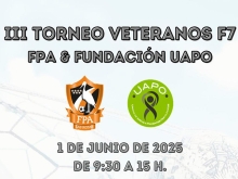 III Torneo solidario veteranos F7 y Fundación Uapo 1 junio