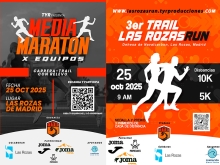 3º Trail Las RozasRun - Media maratón por equipos