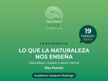 Conferencia: Lo que la naturaleza nos enseña