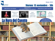 La Hora del Cuento viernes 13 de noviembre