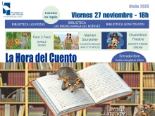 La Hora del Cuento viernes 27 de noviembre