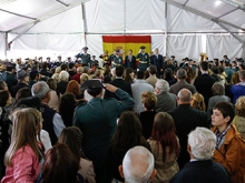 De la Uz entregó condecoraciones y diplomas en los actos del Día de la Hispanidad en el Acuartelamiento de la Guardia Civil