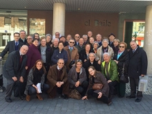 La Asociación de Jubilados de los Colegios Profesionales de Madrid visita Las Rozas