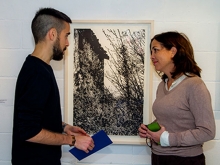 Adriá Gamero, ganador del XVII Certamen de Grabado José Caballero de Las Rozas