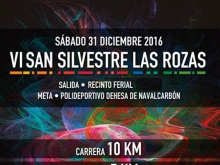 Todo preparado para celebrar la 6ª San Silvestre de Las Rozas