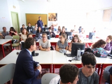 Alumnos del IES El Burgo representarán a España en la final de un concurso de la Agencia Espacial Europea con un satélite 