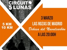 Las Rozas celebra su primera carrera nocturna por la Dehesa de Navalcarbón