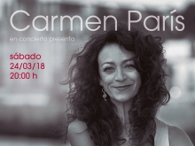 Carmen París presenta “En síntesis” en el Auditorio Joaquín Rodrigo de Las Rozas 