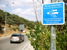 Nuevo radar móvil de la Policía Local para reducir la velocidad en el municipio