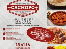 Lo mejor de la gastronomía asturiana, este fin de semana en Las Rozas con el  Festival del Cachopo 