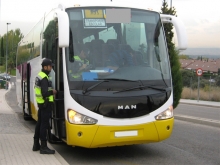 Los autobuses escolares de Las Rozas superan la inspección municipal